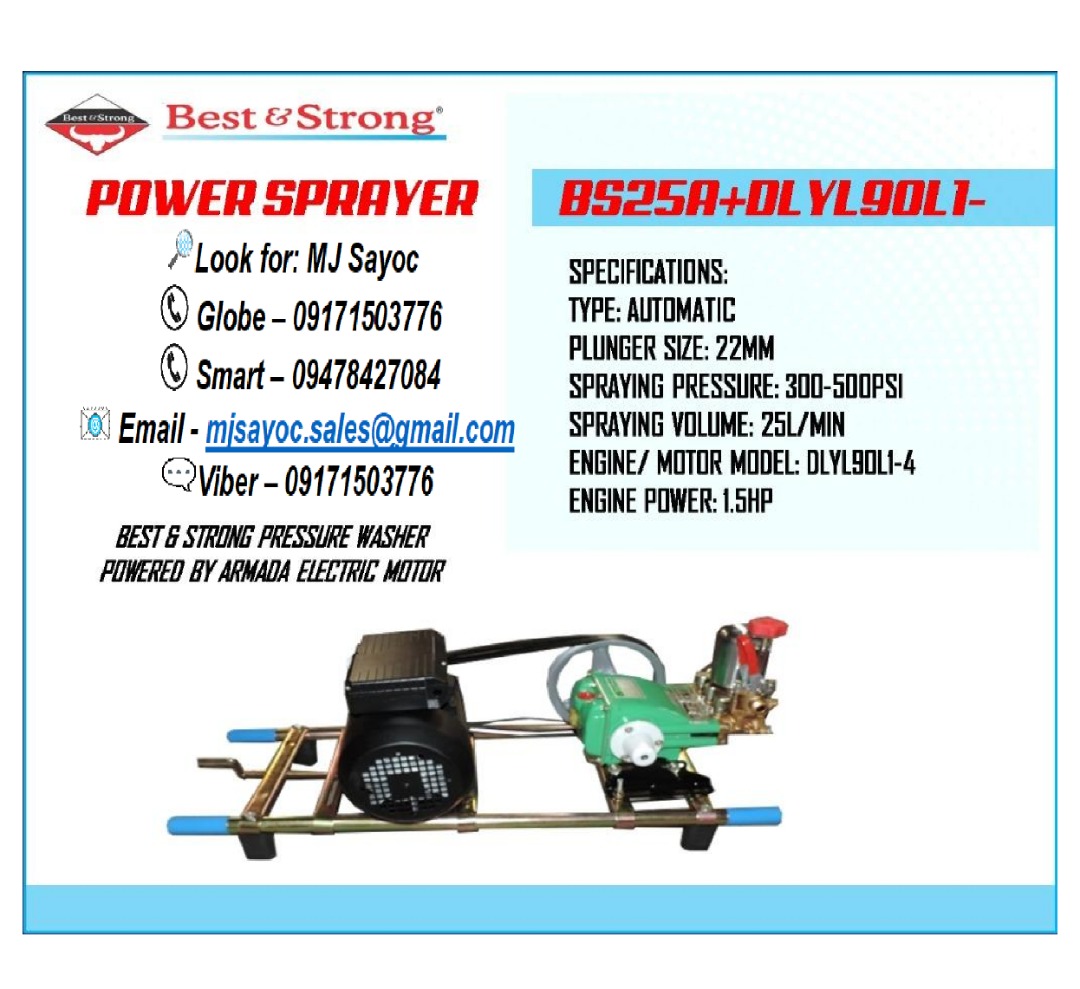 Best sales power sprayer