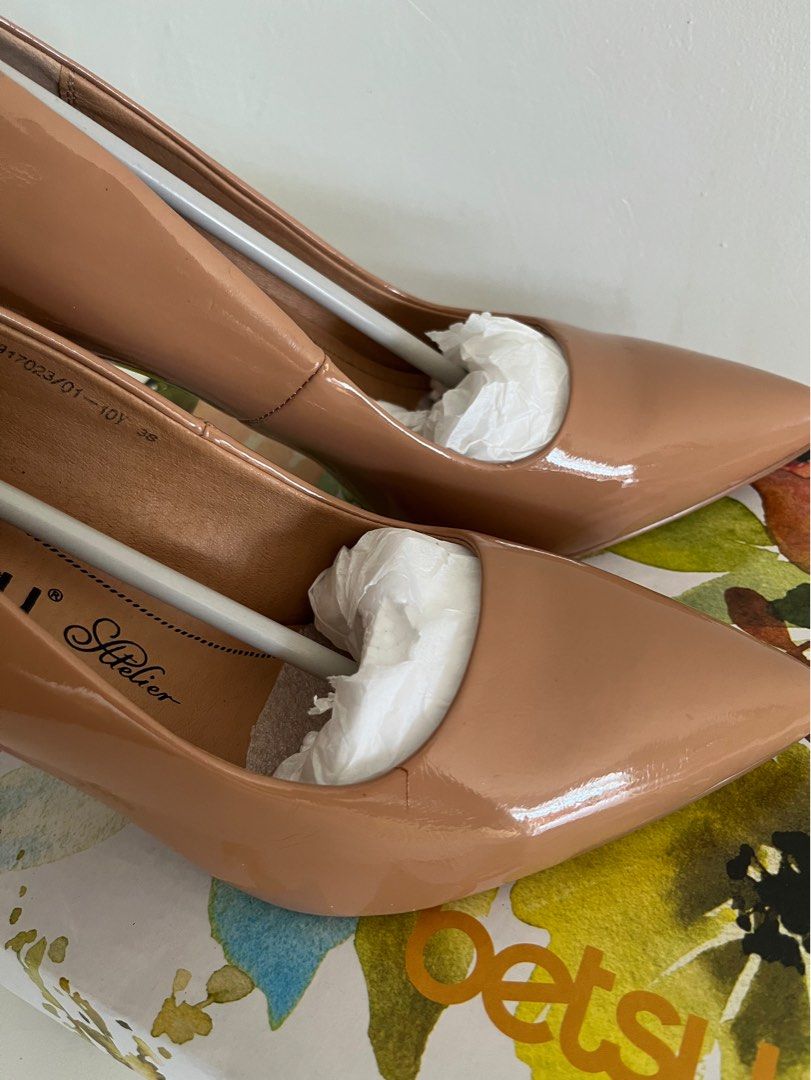 BETSY Nude Pumps Heel EUR 38 Women s Fashion Footwear Heels on
