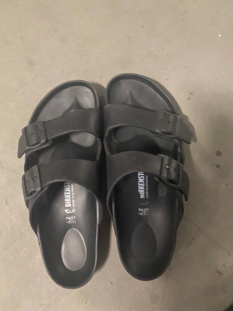 Birkenstock Eva Arizona, Men's Fashion, Footwear, Flipflops and Slides on  Carousell