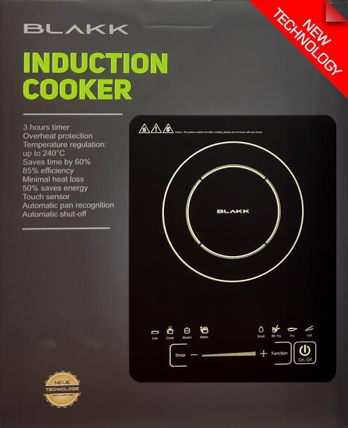 Blakk induction sales cooker s&r