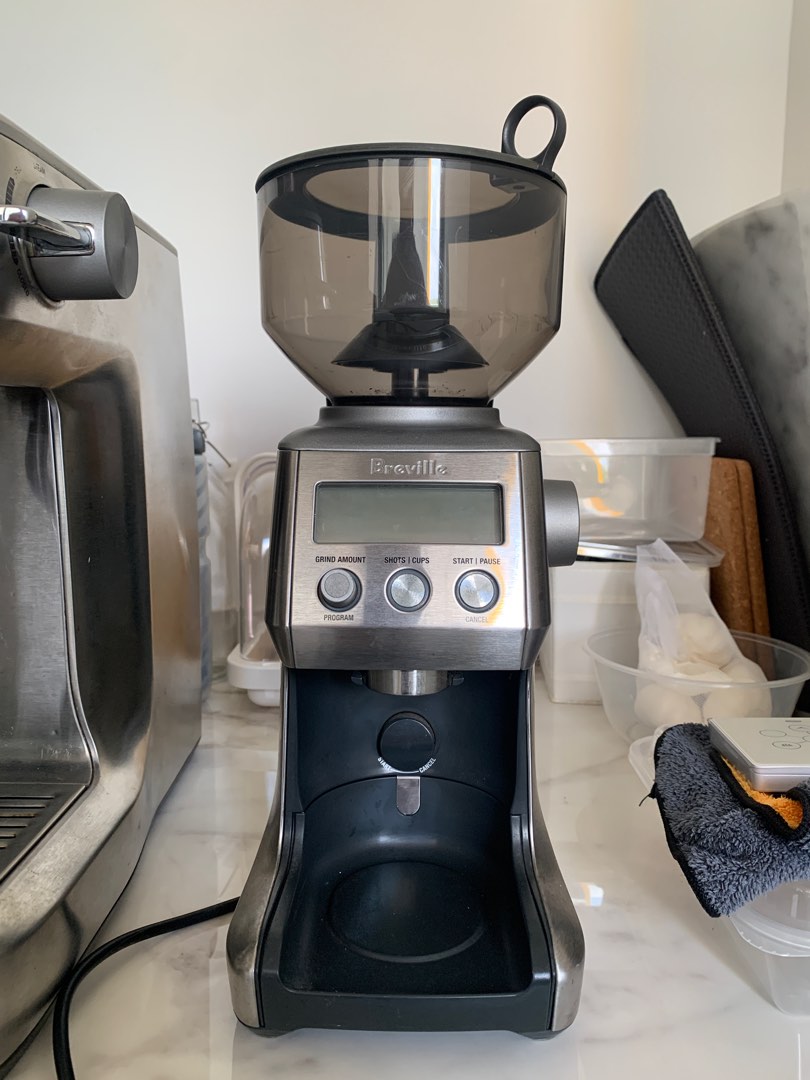 Breville Smart Grinder Pro BCG820 (electronic coffee grinder), TV