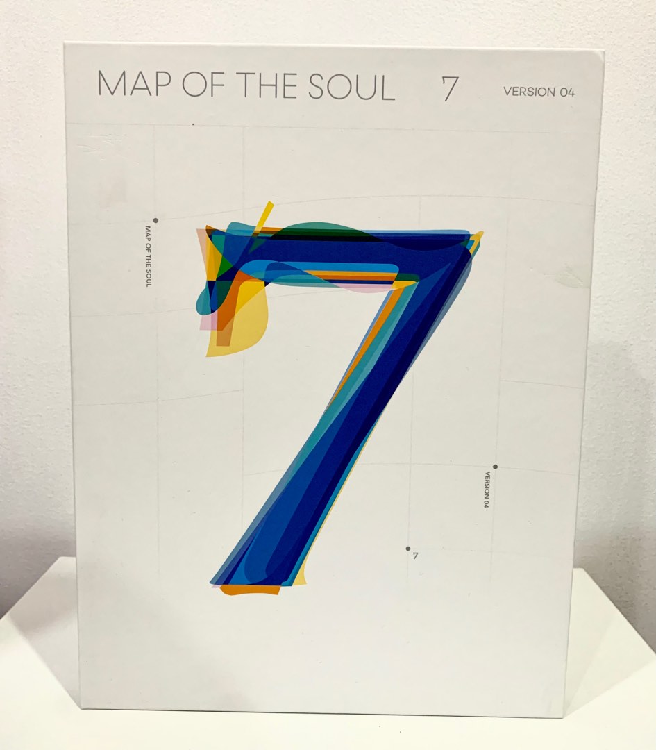 BTS MAP OF THE SOUL 7 VERSION 4 + FREE DESIGNED TOP LOADER on Carousell