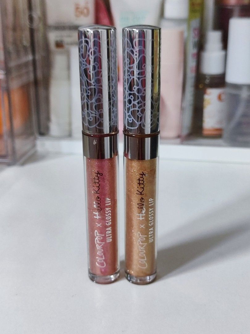 BUNDLE Colourpop x Hello Kitty Makeup Lipgloss lip gloss (Category: Makeup) located in Makati City. Submitted by declutteringyk (Listing ID 1250853117, Image 1). Description: .
