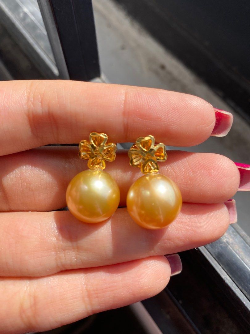 Deep golden discount south sea pearl