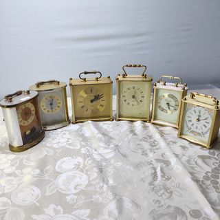 Carriage quartz clock tabletop clock England Germany 5” 795 each *158
