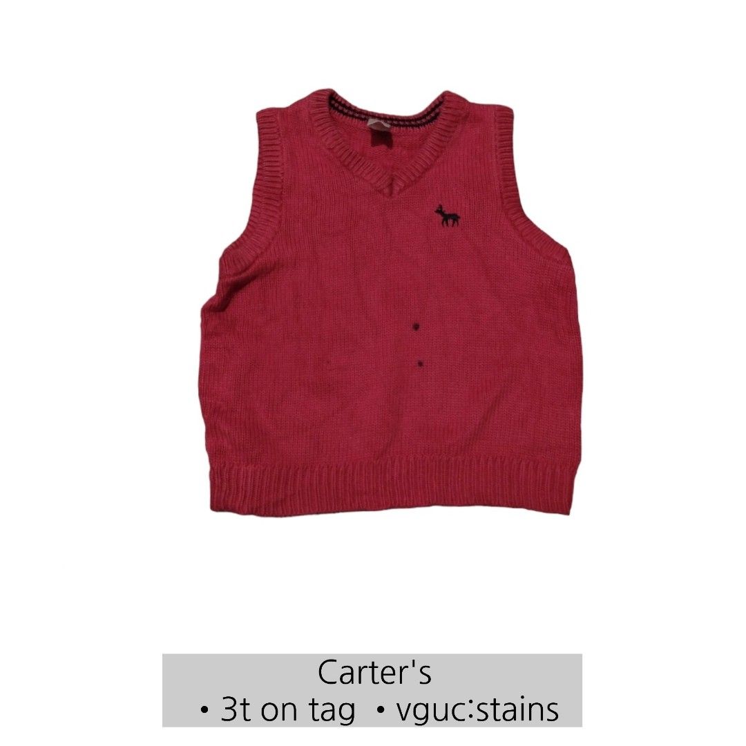Carters best sale sweater vest