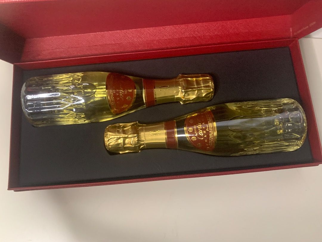 Cartier Cuvee Champagne Brut 200ml x2 BOX SET WINE0006 酒香檳, 嘢