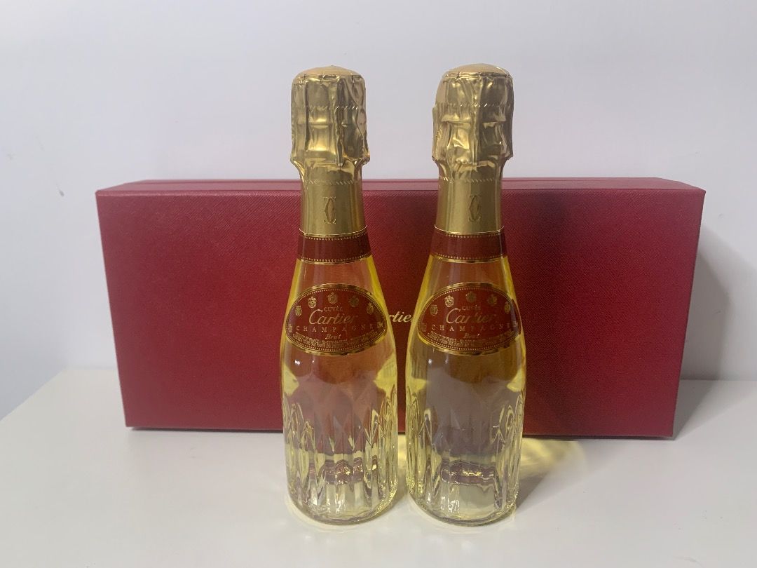 Cartier Cuvee Champagne Brut 200ml x2 BOX SET WINE0006 酒香檳, 嘢