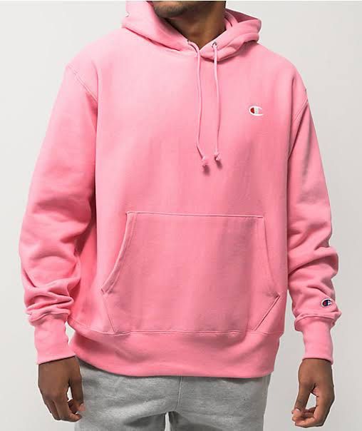 Pink champion pullover clearance
