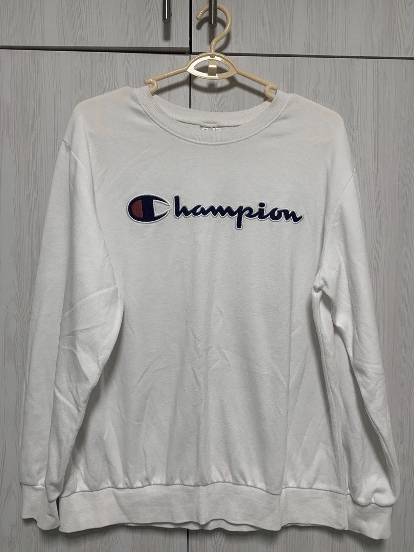 Champion Sweatshirt Women s Fashion Tops Longsleeves on Carousell
