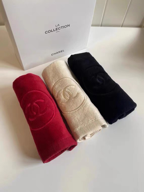 Chanel Beaute Face Towel Novelty, Furniture & Home Living, Bedding & Towels  on Carousell