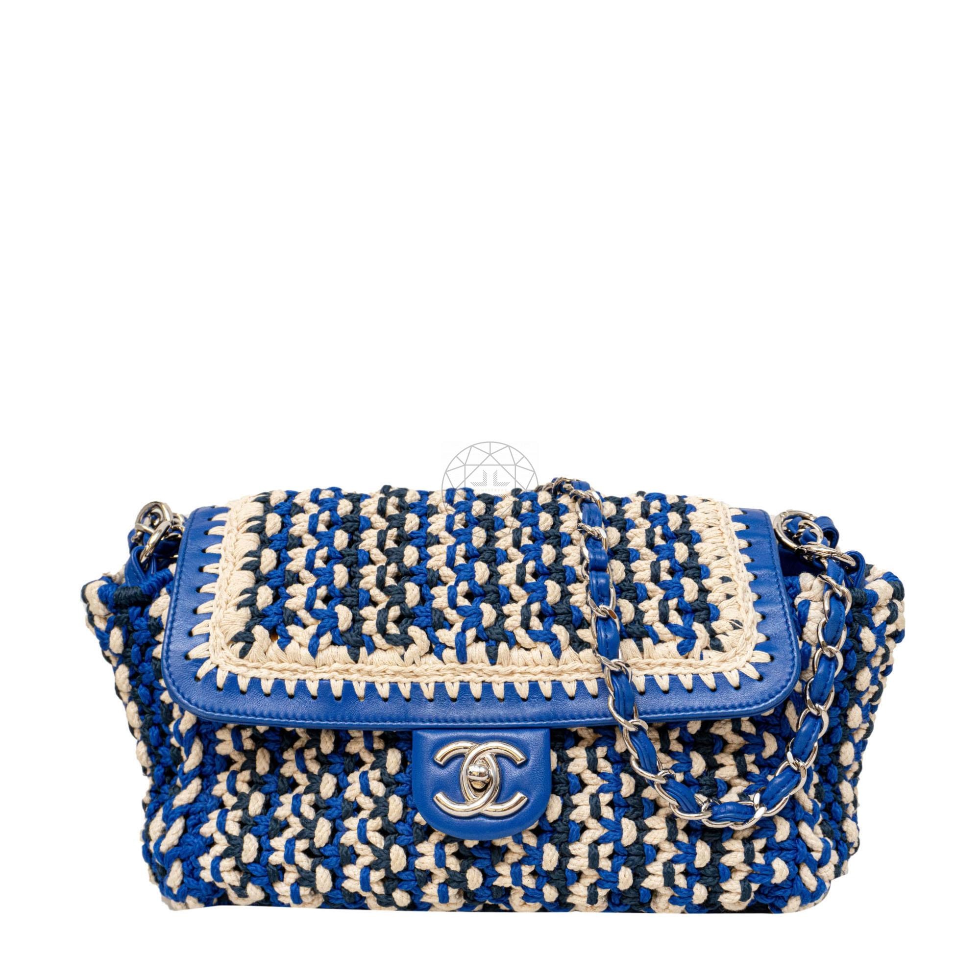 Chanel Limited Edition Rope Woven Flap Bag