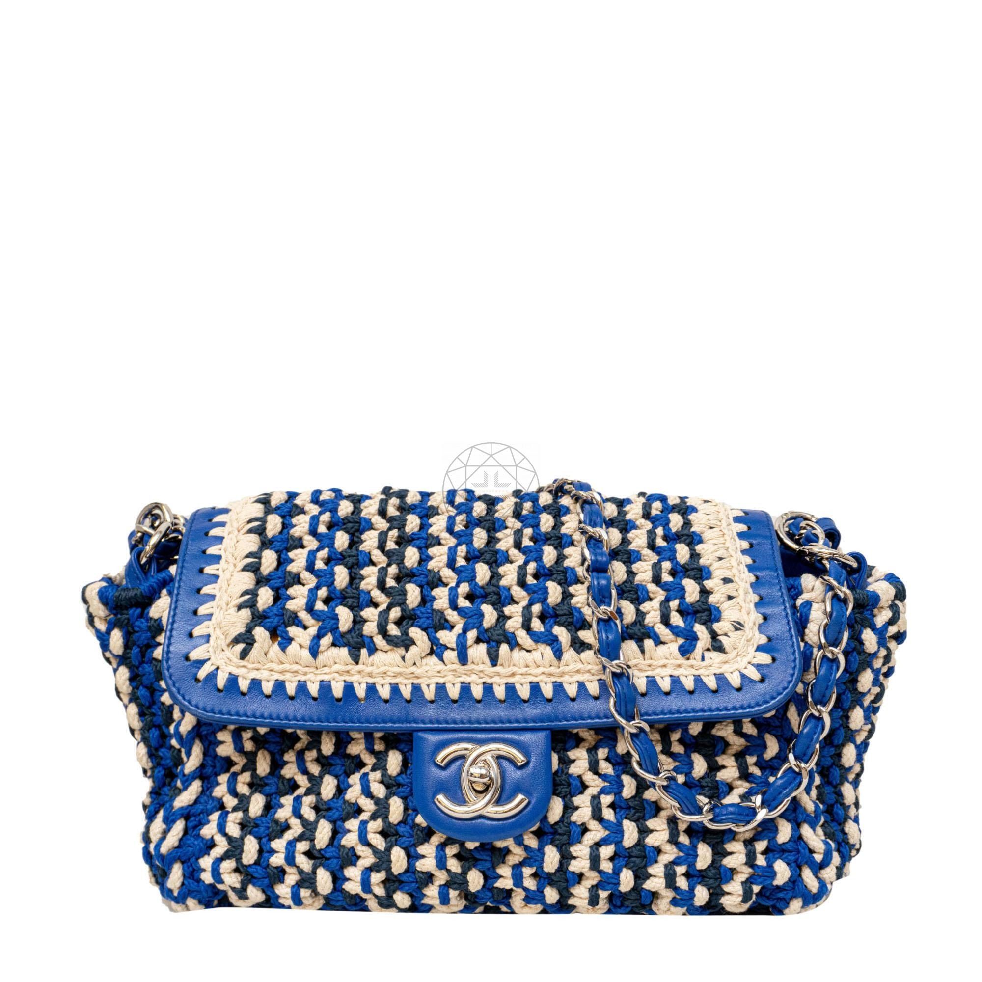 crochet bag chanel new