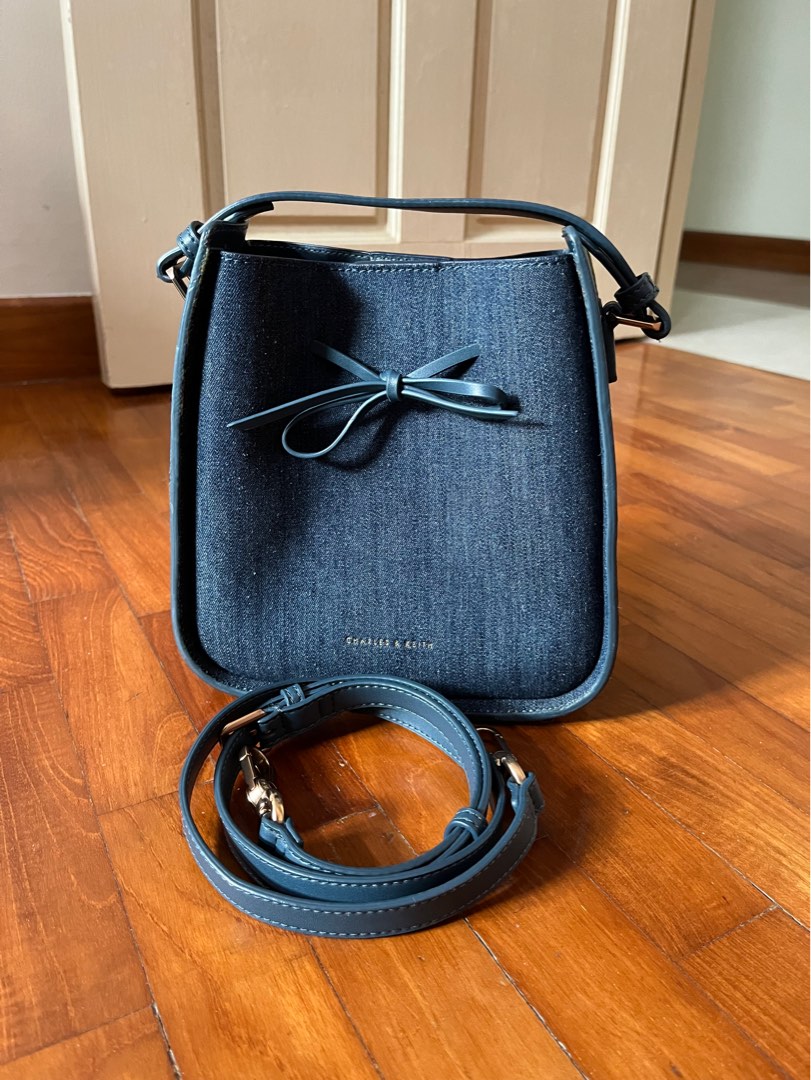 Charles and Keith Denim Bag
