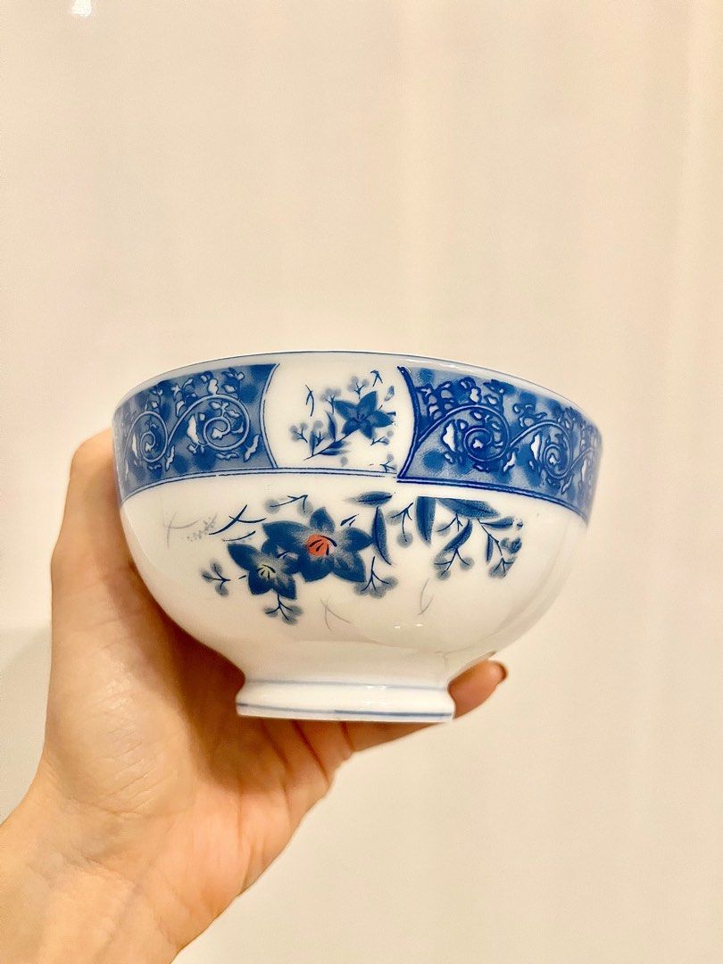 Chinese rice bowls x6, Furniture & Home Living, Kitchenware & Tableware