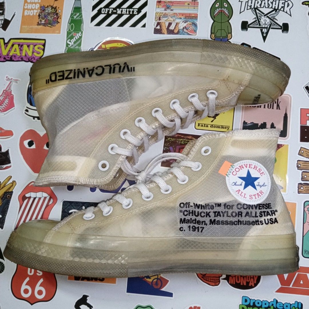 Off white converse discount chuck 70 vulcanized