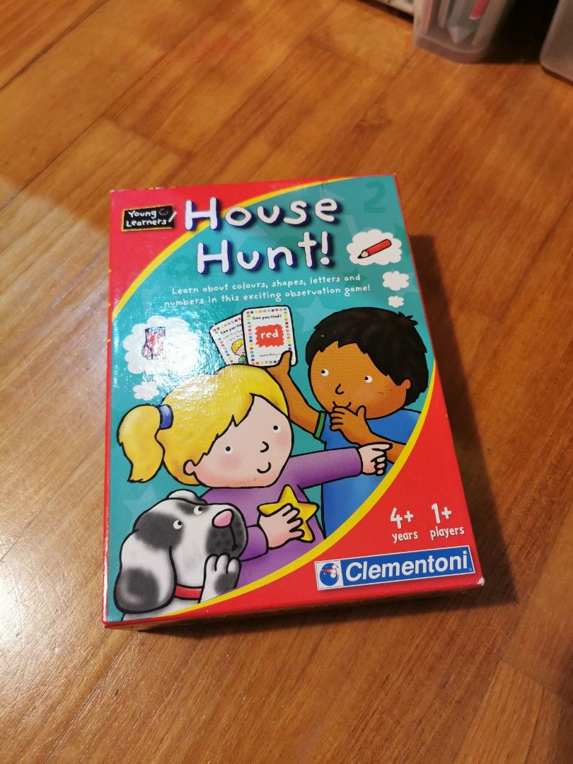 Clementoni house hunt game, Hobbies & Toys, Toys & Games on Carousell