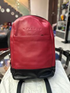 Coach charles slim backpack best sale