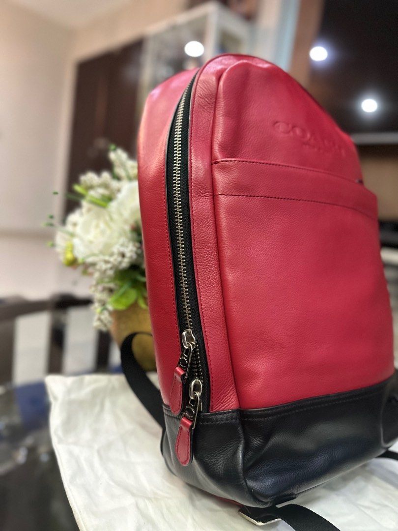 Coach charles slim backpack sale