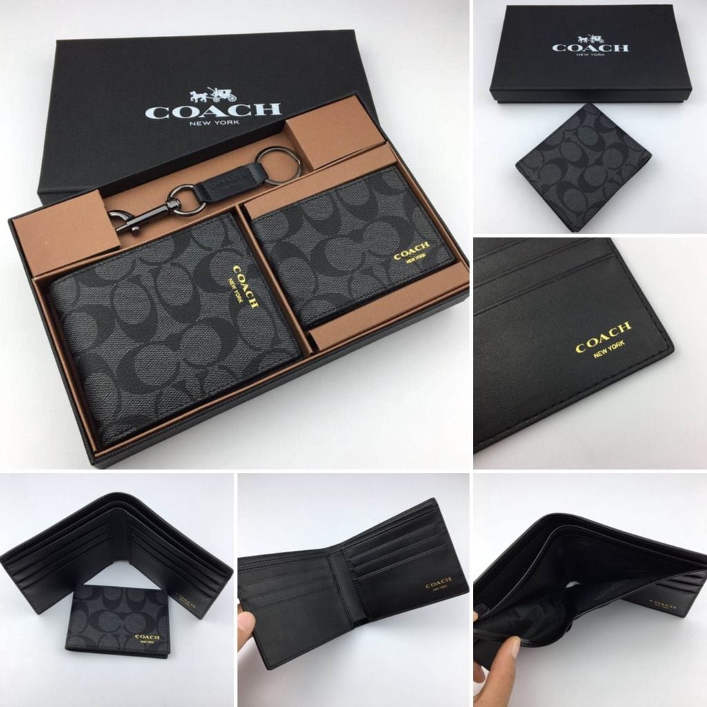 Coach Classic Men wallet Men s Fashion Watches Accessories Wallets Card Holders on Carousell
