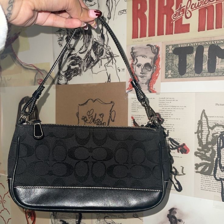 Coach Demi Black, Luxury, Bags & Wallets on Carousell