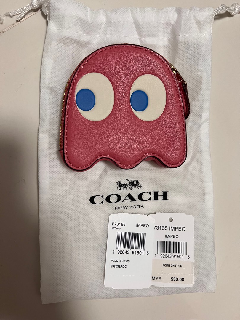Coach pac man coin purse deals