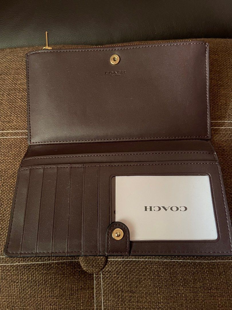 Coach bifold sales wallet price