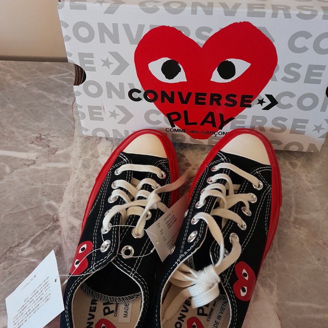 Converse x comme des garçons vinted clearance