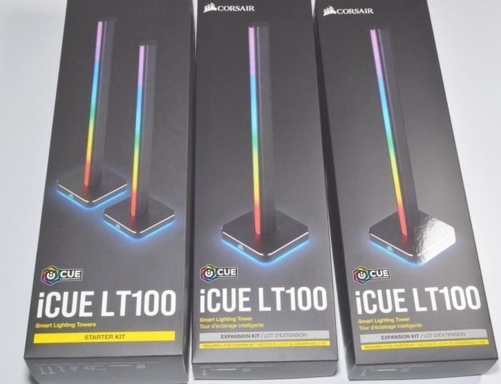 Corsair iCUE LT100 Smart Lighting Towers, Computers  Tech, Parts   Accessories, Other Accessories on Carousell