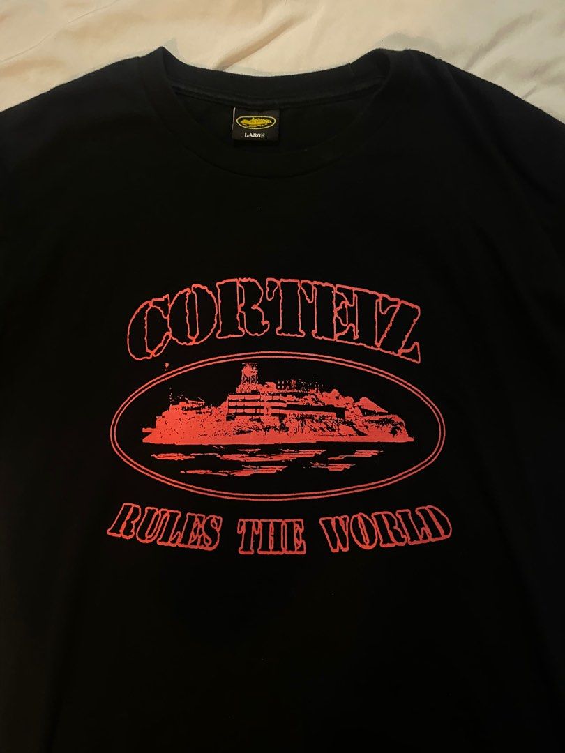 Corteiz Alcatraz Football Jersey Red