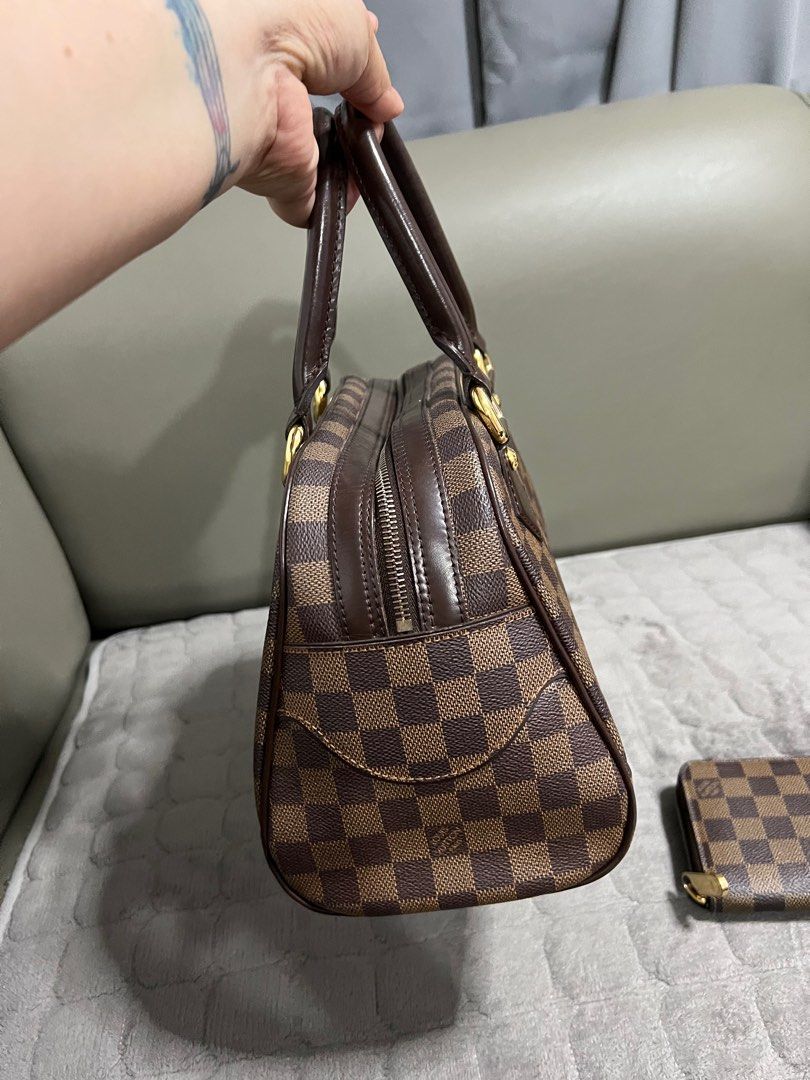 Louis Vuitton Rivington PM Damier Ebene, Luxury, Bags & Wallets on Carousell