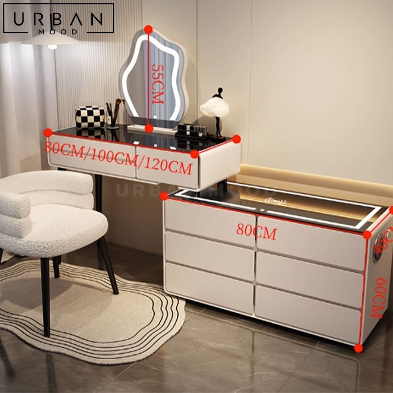 DANIEL Modern Vanity Table Set, Furniture & Home Living, Furniture ...
