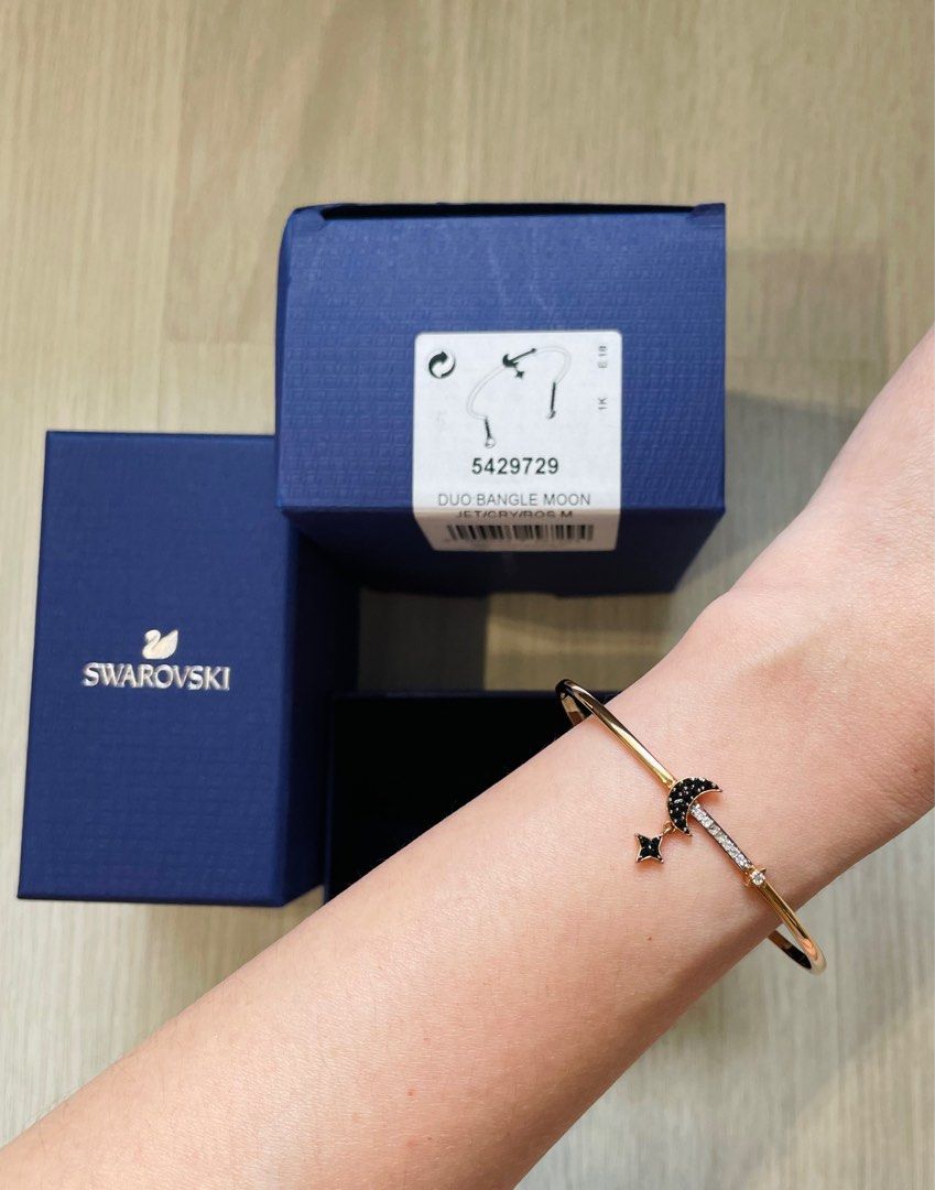 Swarovski duo moon clearance bangle