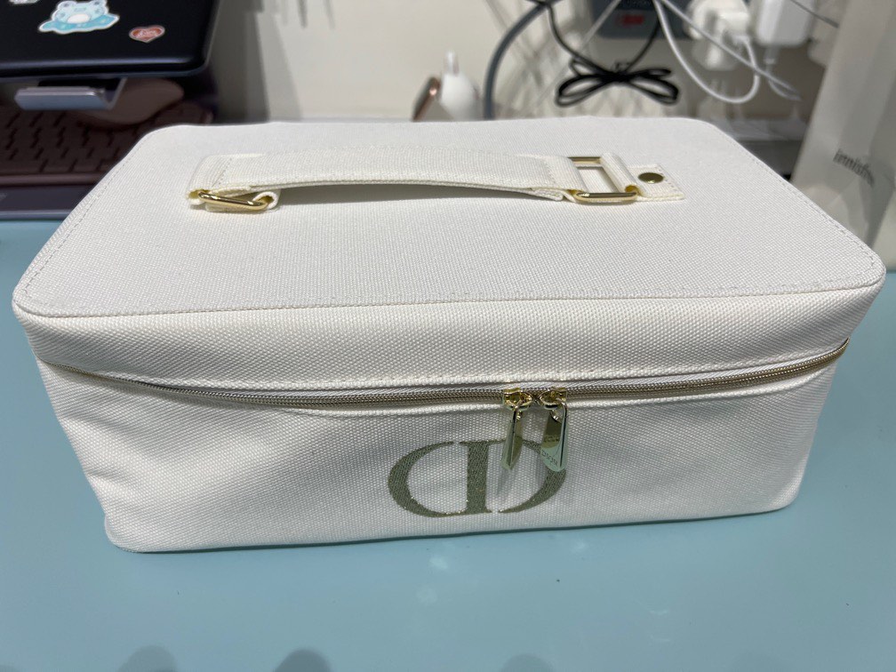 Dior Beaute Authentic Trousse Clutch Travel Pouch Glasses Case Star Makeup  Bag