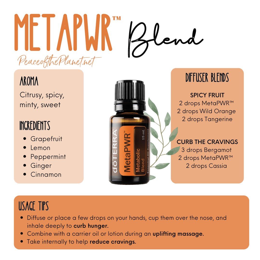 doTERRA MetaPWR 15ml, Furniture & Home Living, Home Fragrance on Carousell