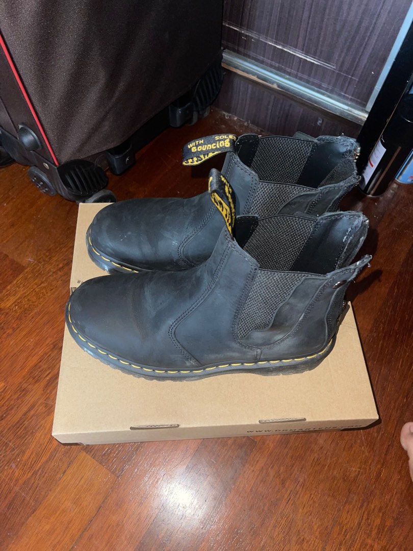 Dr Martens 2976 ALTERNATIVE FULL GRAIN LEATHER CHELSEA BOOTS