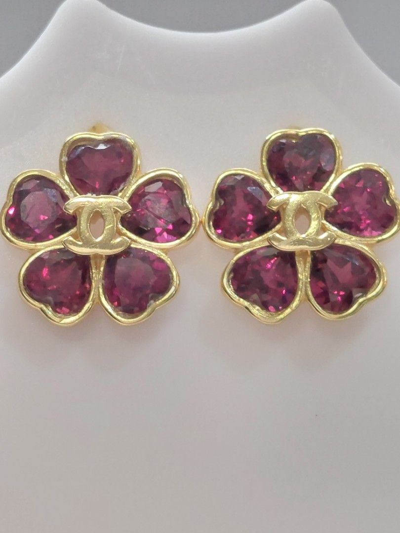 Garnet earrings 2025 14k gold