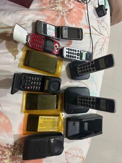 Motorola Early generation Mobile phone collection