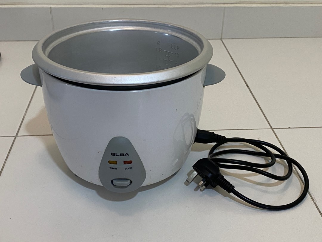 Elba Rice Cooker (Used), TV & Home Appliances, Kitchen Appliances
