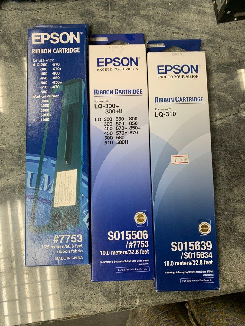 Epson printer ribbon, Computers & Tech, Parts & Accessories, Other