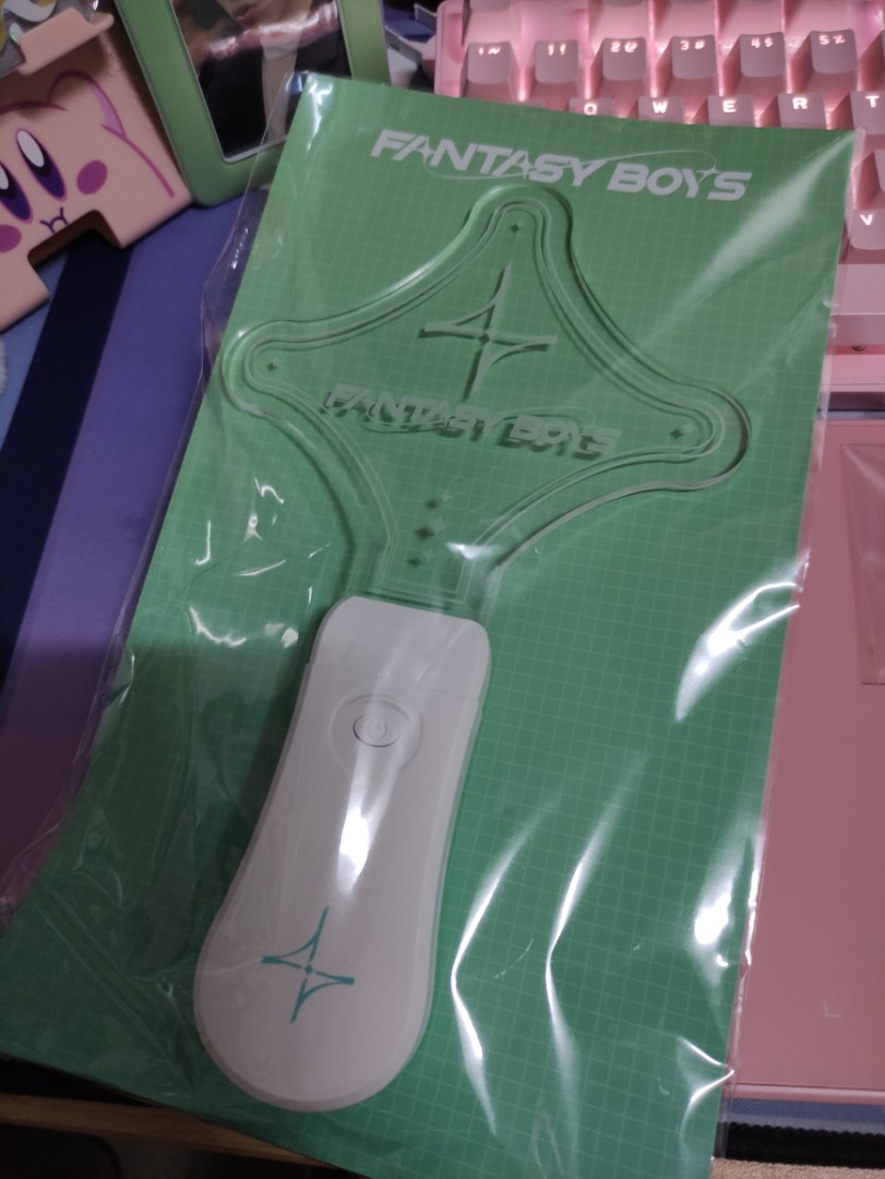 Fantasy Boys Lightstick + Photocard PC set, Hobbies & Toys, Memorabilia