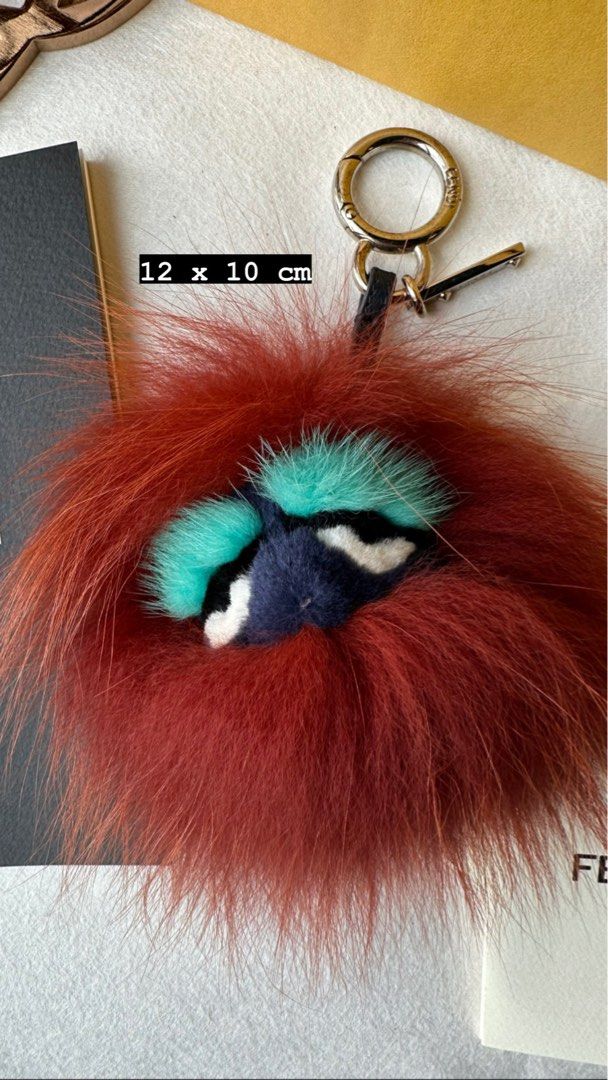 Fendi cheap fur charm