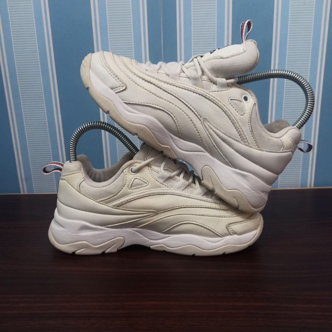 FILA Ray Disruptor Chunky Sneakers White FS1SIA1160X WWT size 37
