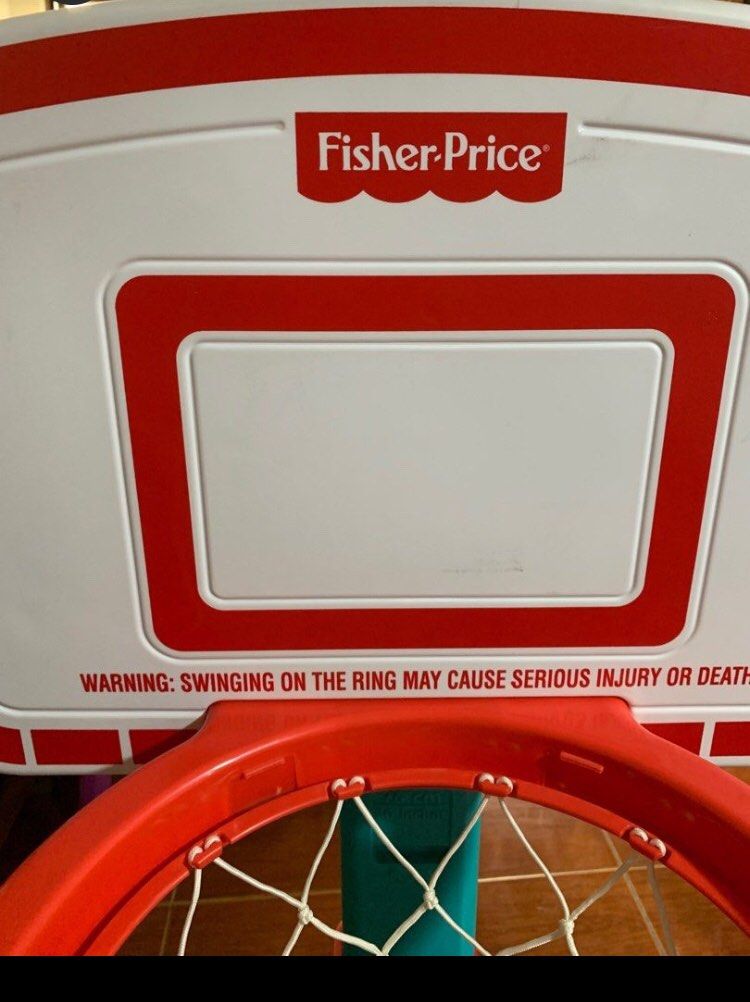 Fisher Price Basketball Hoop on Carousell