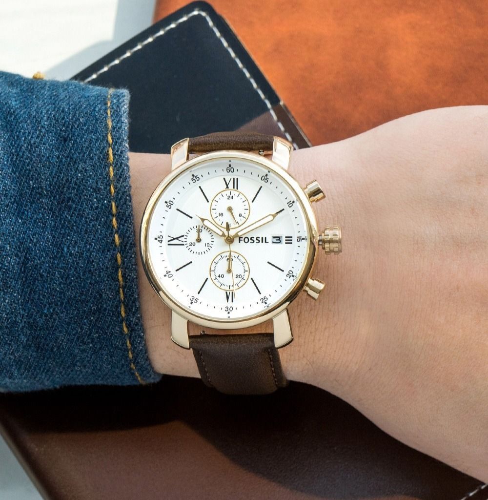 Fossil Rhett Chronograph Watch BQ1009 Women s Fashion Watches