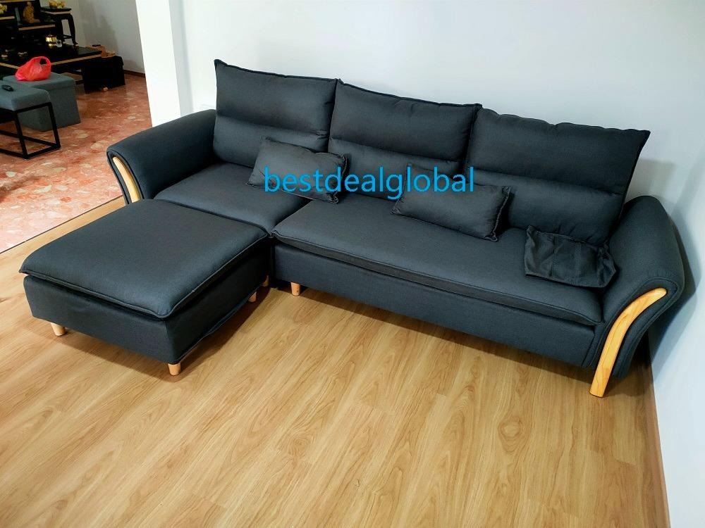 Free Delivery! Sofa 005 3Seater L Shape Swappable Sofa Video