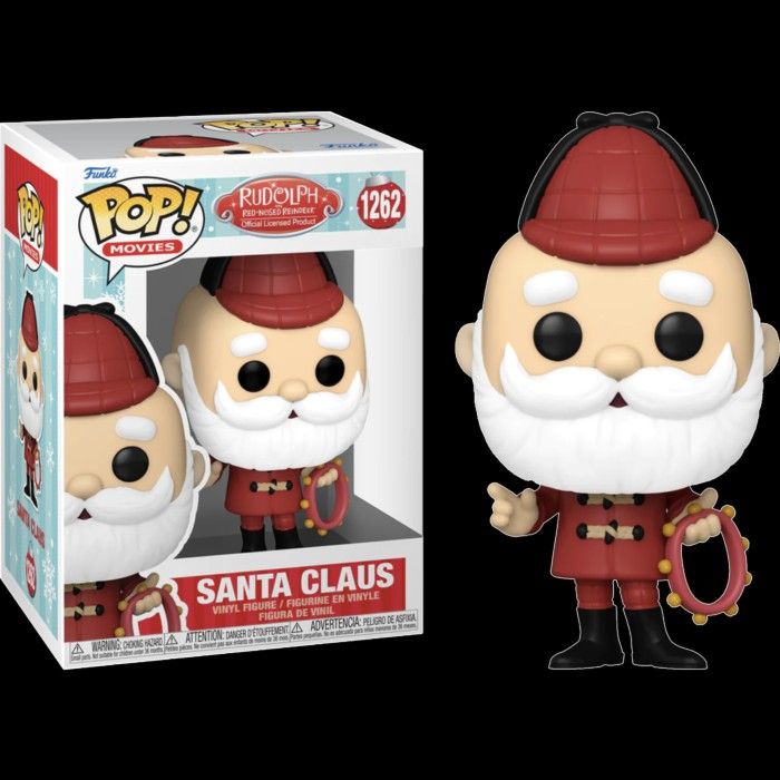 Funko Pop! Movies: Rudolph the Red-Nosed Reindeer - Rudolph #1260/Hermey  #1261/Santa Claus #1262/Bumble #1263/Charlie-In-The-Box #1264/Sam The  Showman