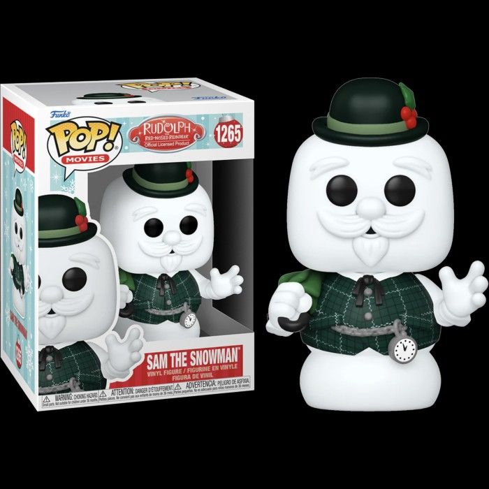 Funko Pop! Movies: Rudolph the Red-Nosed Reindeer - Rudolph #1260/Hermey  #1261/Santa Claus #1262/Bumble #1263/Charlie-In-The-Box #1264/Sam The  Showman