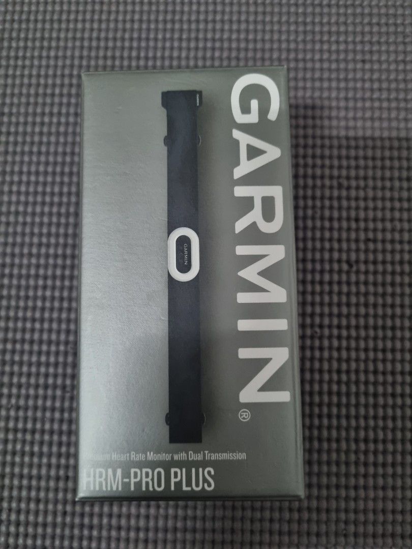GARMIN HRM-PRO PLUS (premium heart rate monitor with dual transmission),  Sports Equipment, Other Sports Equipment and Supplies on Carousell