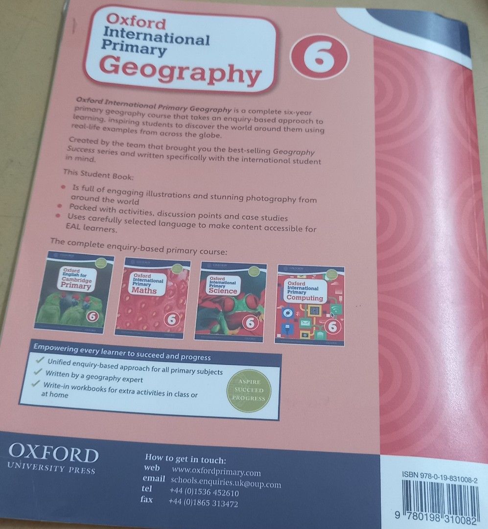 Geography Textbook, Hobbies & Toys, Books & Magazines, Textbooks on